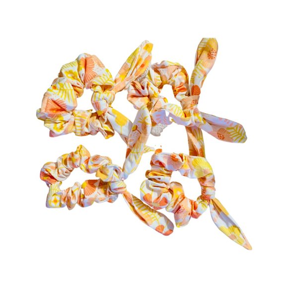 4 Pack Terana Bowknot Scrunchies, 4pack Design Hair Bowknot Scrunchies. - Picture 6 of 8